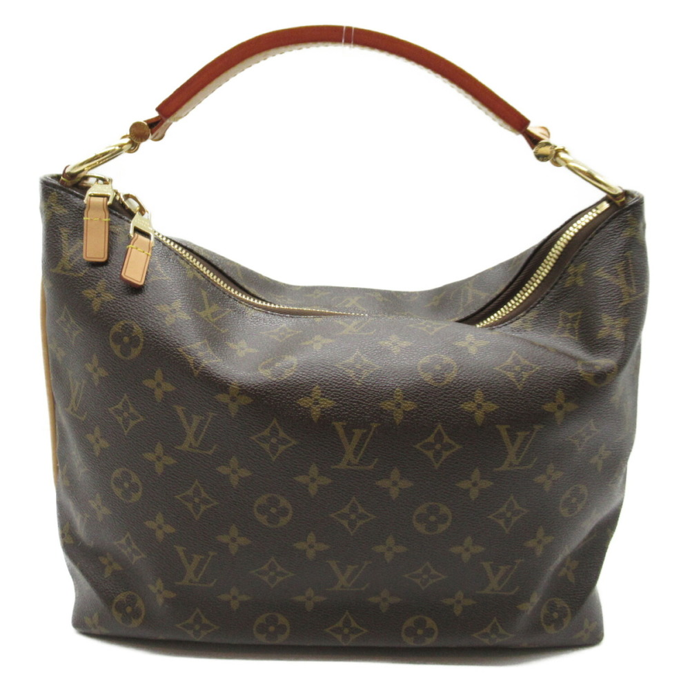 Louis Vuitton Sully PM Shoulder Bag Monogram Brown